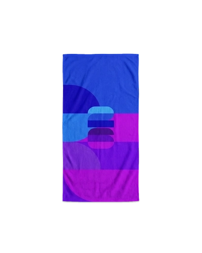 Custom Full Colour Beach Towel