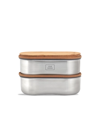 Black+Blum Stainless Steel Double Bento Box