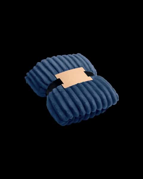 RPET Fleece Striped Blanket