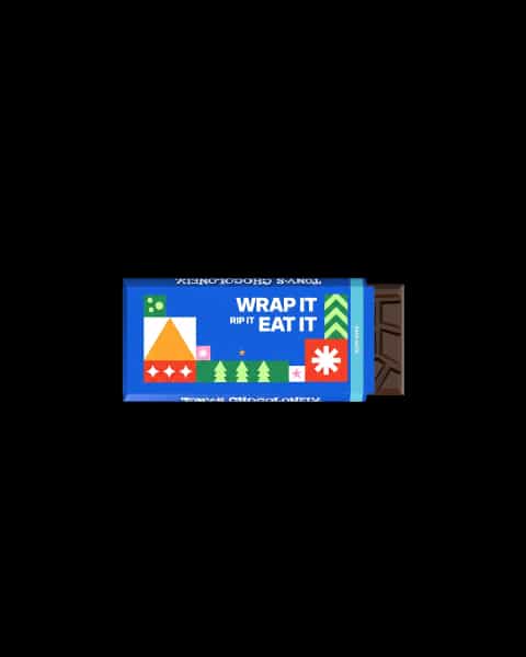 Full Colour Wrap Tony’s Chocolonely - Large - Christmas