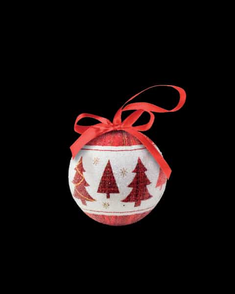 Christmas bauble in gift box