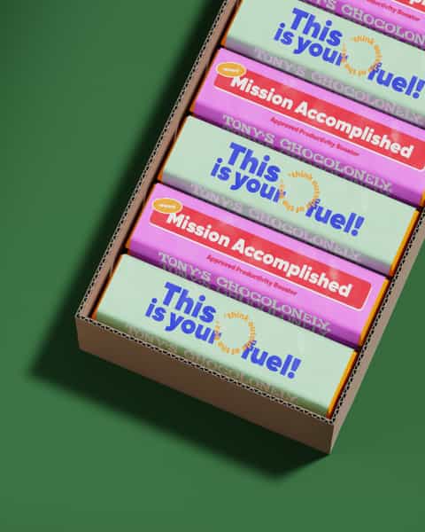 Full Colour Wrap Tony’s Chocolonely - Small