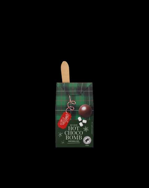 Happy Holidays Hot chocolate bomb marshm RFA