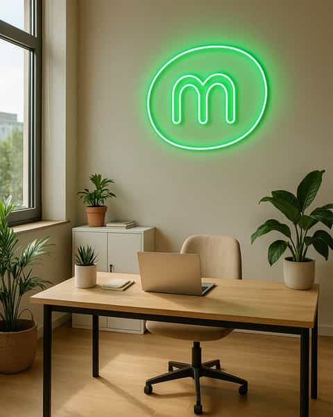 Large Neon Sign