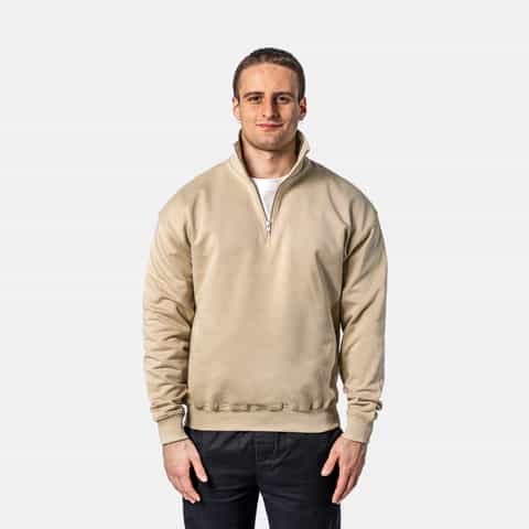 Relaxed Quarter Zip