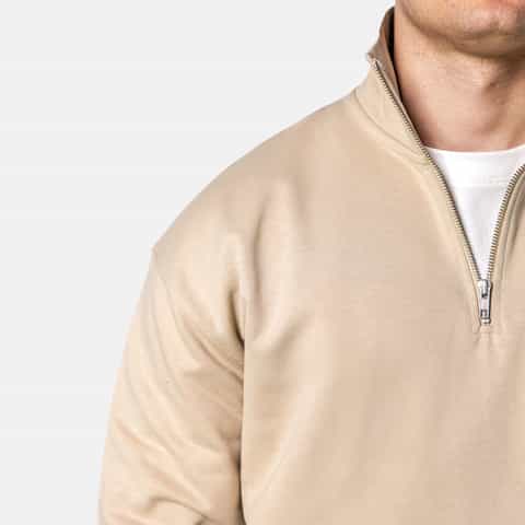 Relaxed Quarter Zip