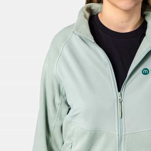 Fleece Zipper Jacke