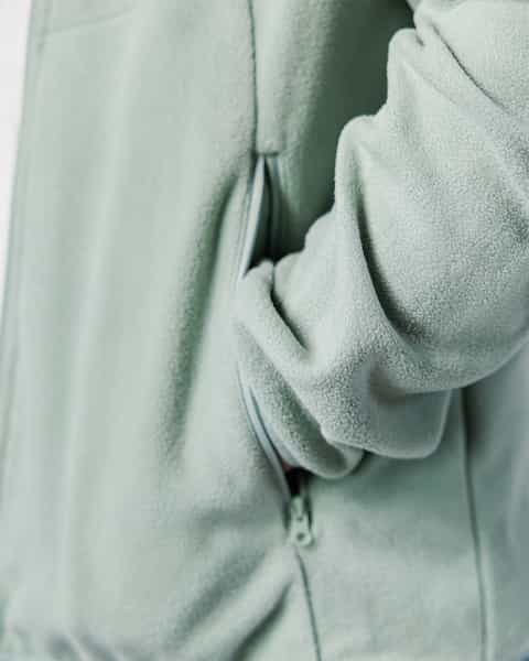 Fleece Zipper Jacke