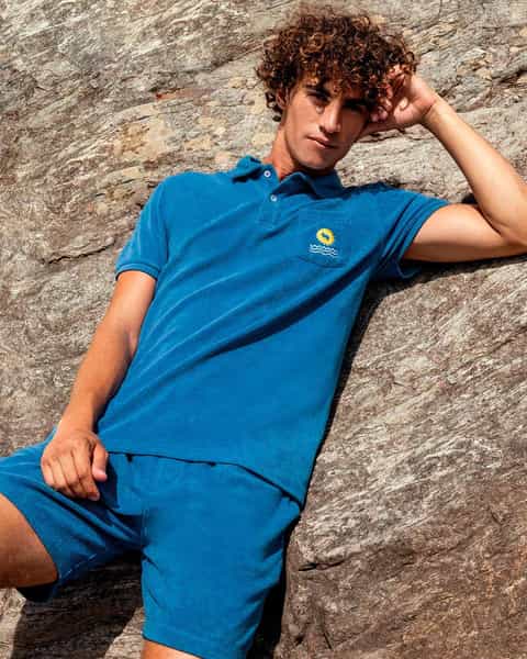Towel Short-Sleeve Shirt Summer