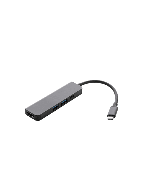 Aluminum hub with HDMI input