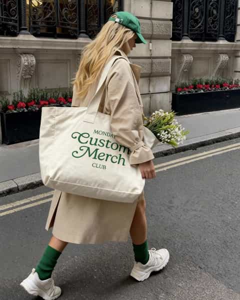Oversized Soft Canvas Tote