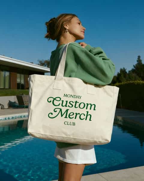 Oversized Soft Canvas Tote