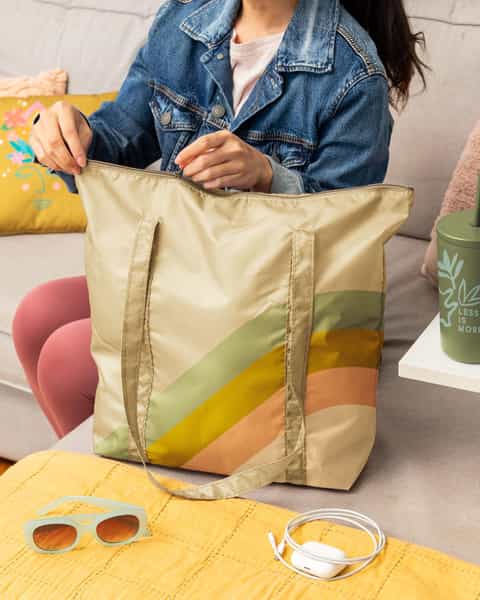 Tuck & Toss Tote Bag