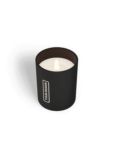 Glass Scented Candle 