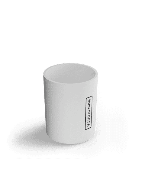 Glass Scented Candle 