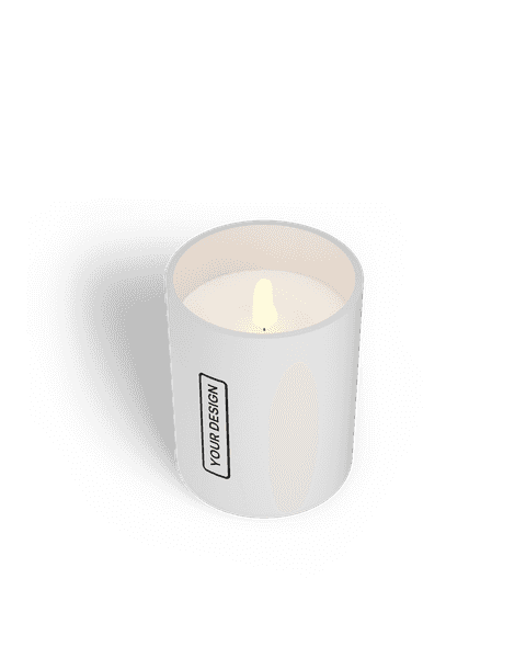 Glass Scented Candle 