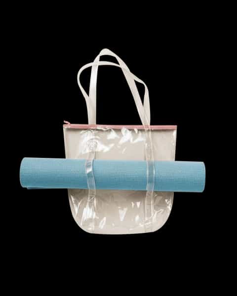 Clear Yoga Tote Bag