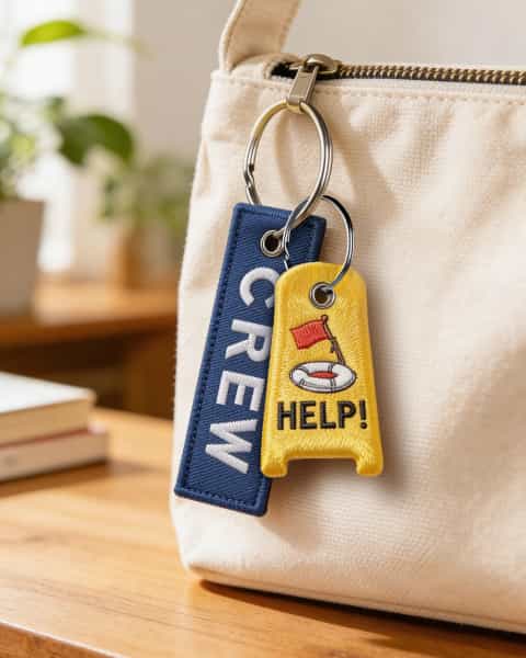 Embroidery Keychain