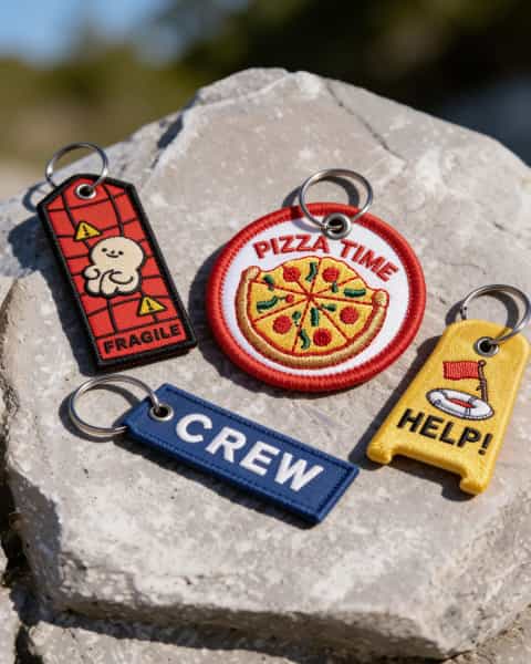 Embroidery Keychain