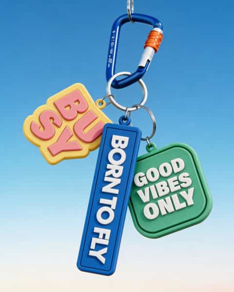 Soft Rubber Keychain