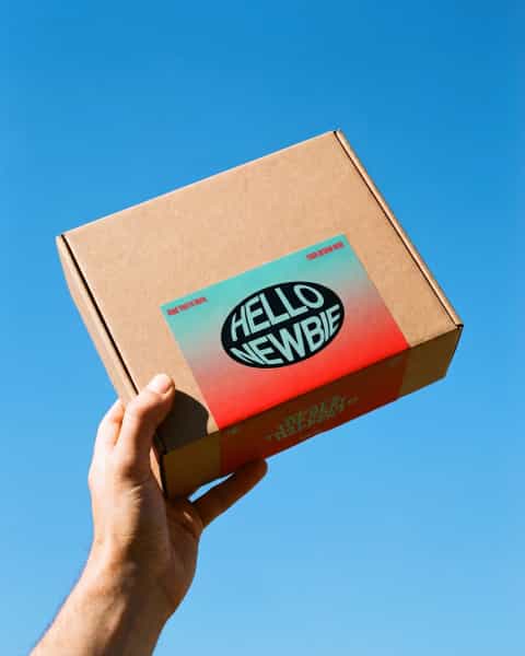 Sticker for Plain Box