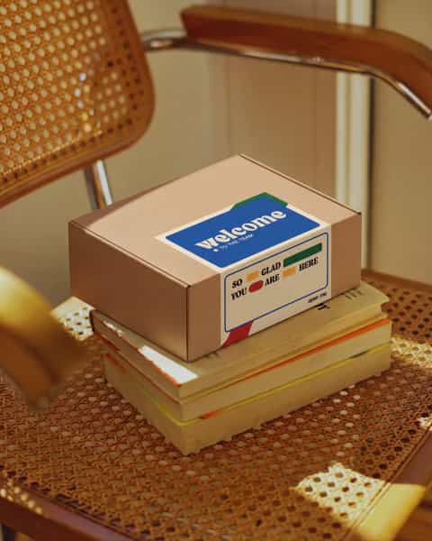 Sticker for Plain Box