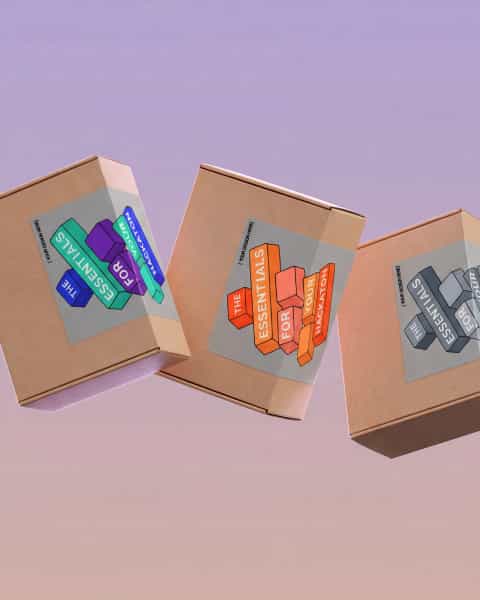 Sticker for Plain Box
