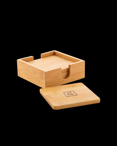 Bamboo Square Coasters