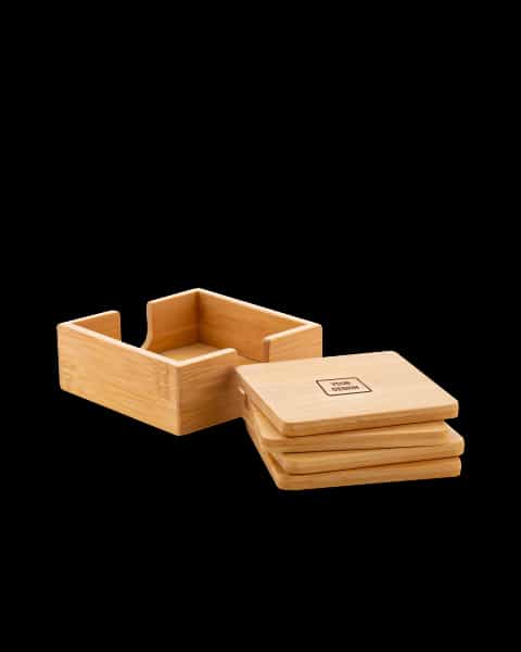 Bamboo Square Coasters