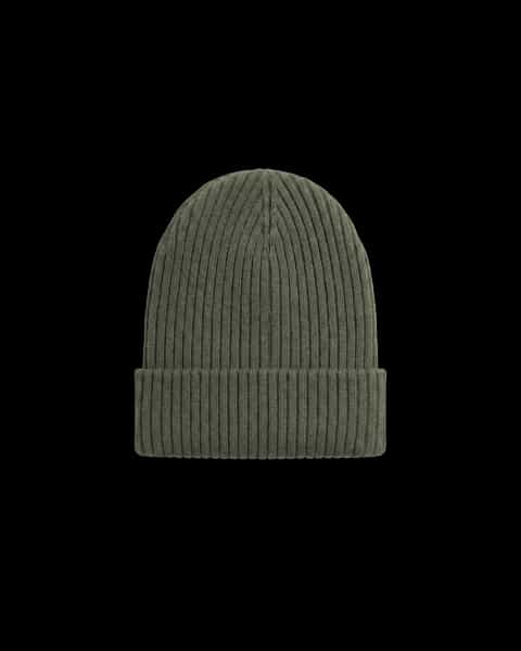Double Knitted Rib Beanie