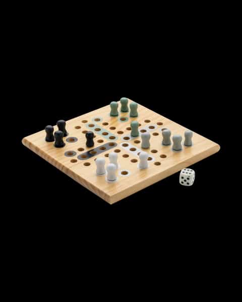 Claire wooden Ludo game - Image 1