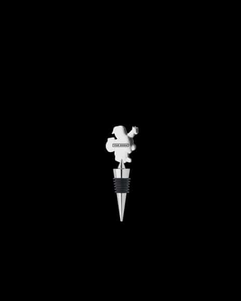 Bottle stopper Christmas motif