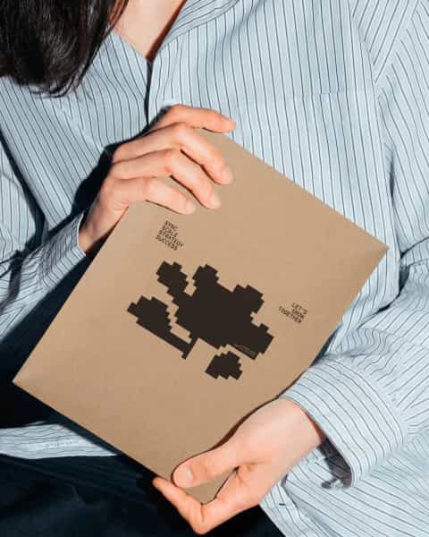 Stamped Kraft Envelope
