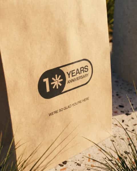 Stamped Kraft Mailer Bag