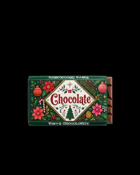 Full Colour Wrap Tony’s Chocolonely - Large - Christmas