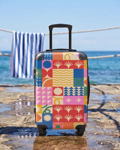 Full Colour Suitcase