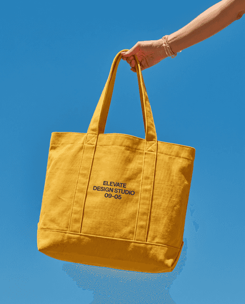 Boxy Canvas Tote