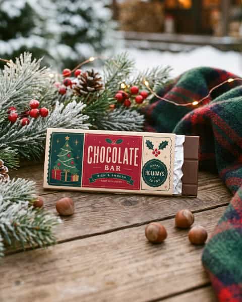 Chocolate Bar - Christmas
