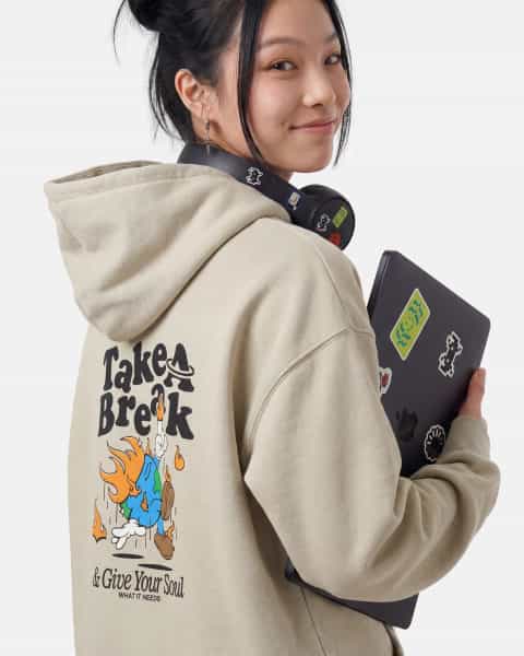 Lightweight Relaxed Hoodie