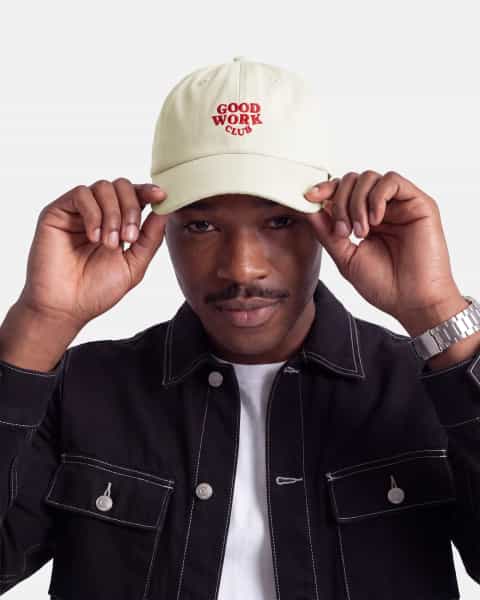 Unstructured 6 Panel Cap