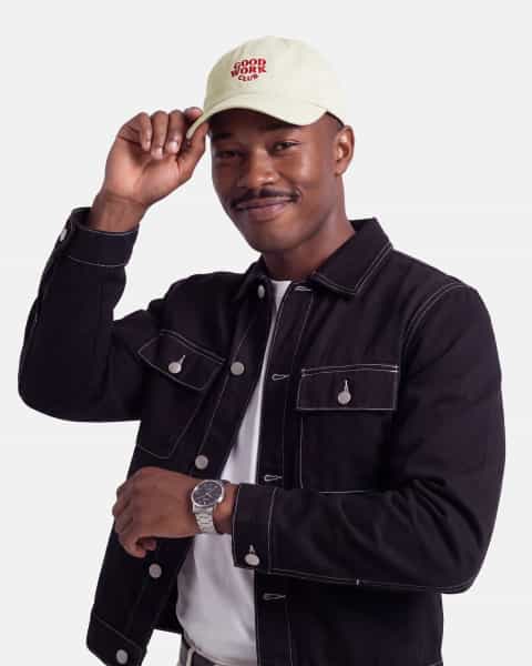 Unstructured 6 Panel Cap