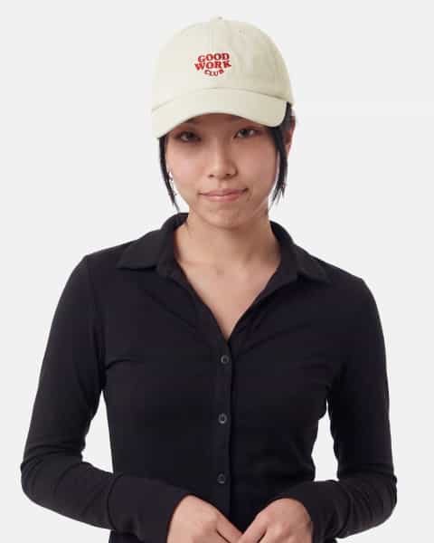 Unstructured 6 Panel Cap