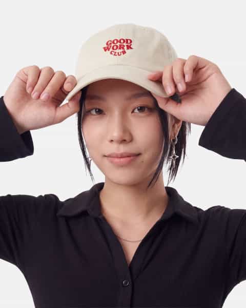 Unstructured 6 Panel Cap