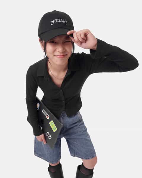 Unstructured 6 Panel Cap