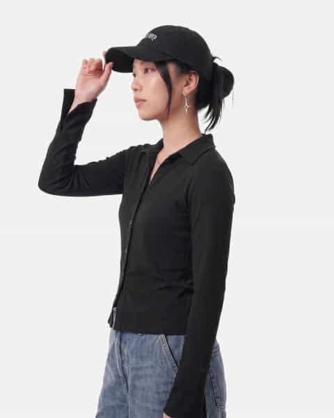 Unstructured 6 Panel Cap