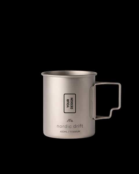 Nordic Drift Trail Titanium Cup · 450 ml