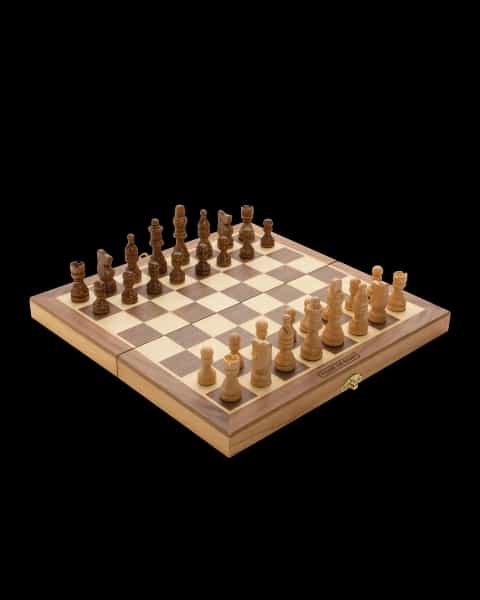 Luxury Folding Wooden Chess Set