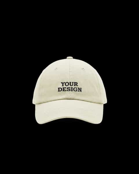 Unstructured 6 Panel Cap