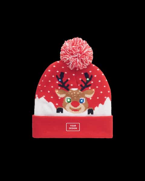 Christmas LED Knitted Beanie