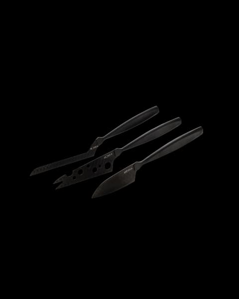 BOSKA Monaco+ Cheese Knife Set · Black